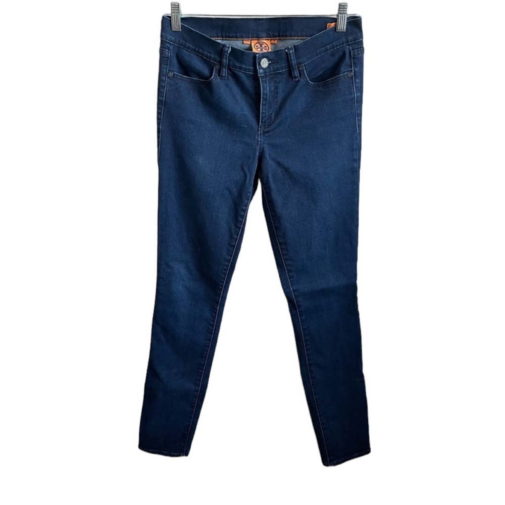 Tory Burch Denim Leggings 28 EUC